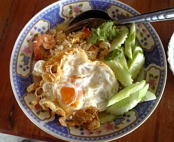 タイ釣行記 2日目昼食