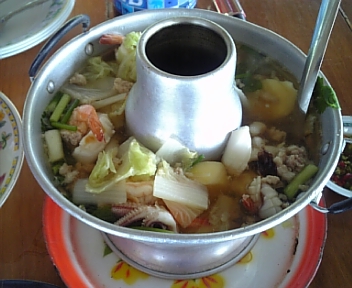 タイ釣行記 2日目昼食