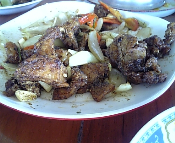 タイ釣行記 2日目昼食