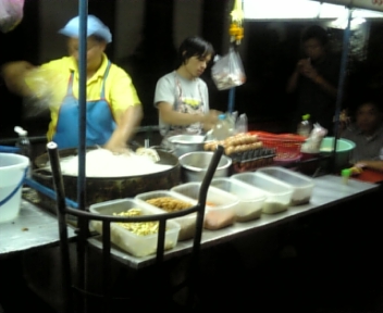 タイ釣行記 2日目夕食