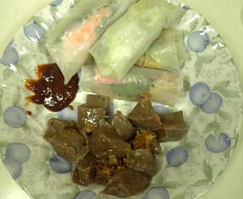 5月8日昼・夕食